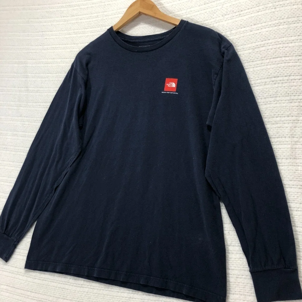 The North Face Long Sleeve Graphic Tee Never Stop Exploring‎ M